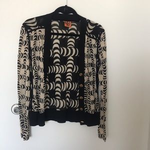 Tory Burch patterned cardigan (S)